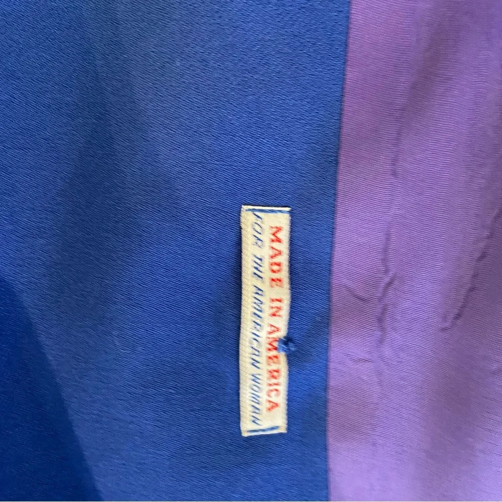 Vintage Christian Dior Le Suit Blazer Royal Blue Women's size 8